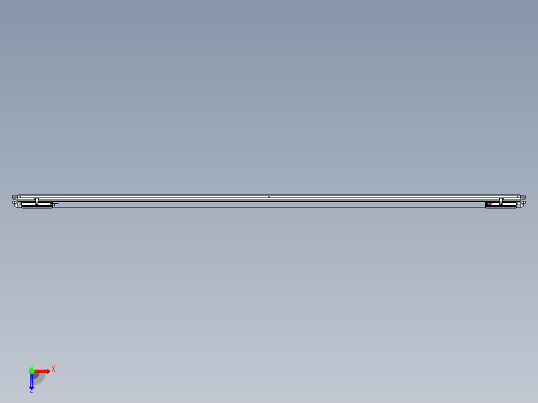 威洛博VL系列直线电机模组-2VL17E3-S2900俯视图
