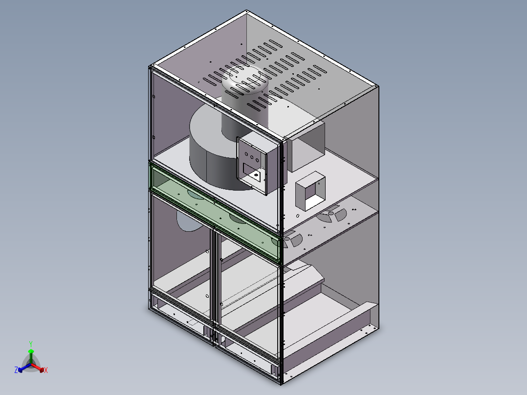 PY-FJ6正等轴测图