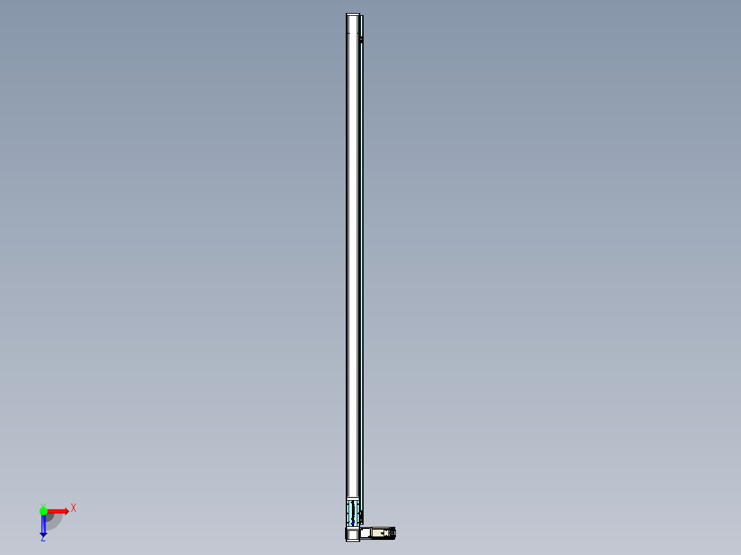 欧规系列-LB6A-L130-S2300-BL-ZP40-C3俯视图