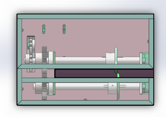 滚刀式裁切机sw18可编辑+cad