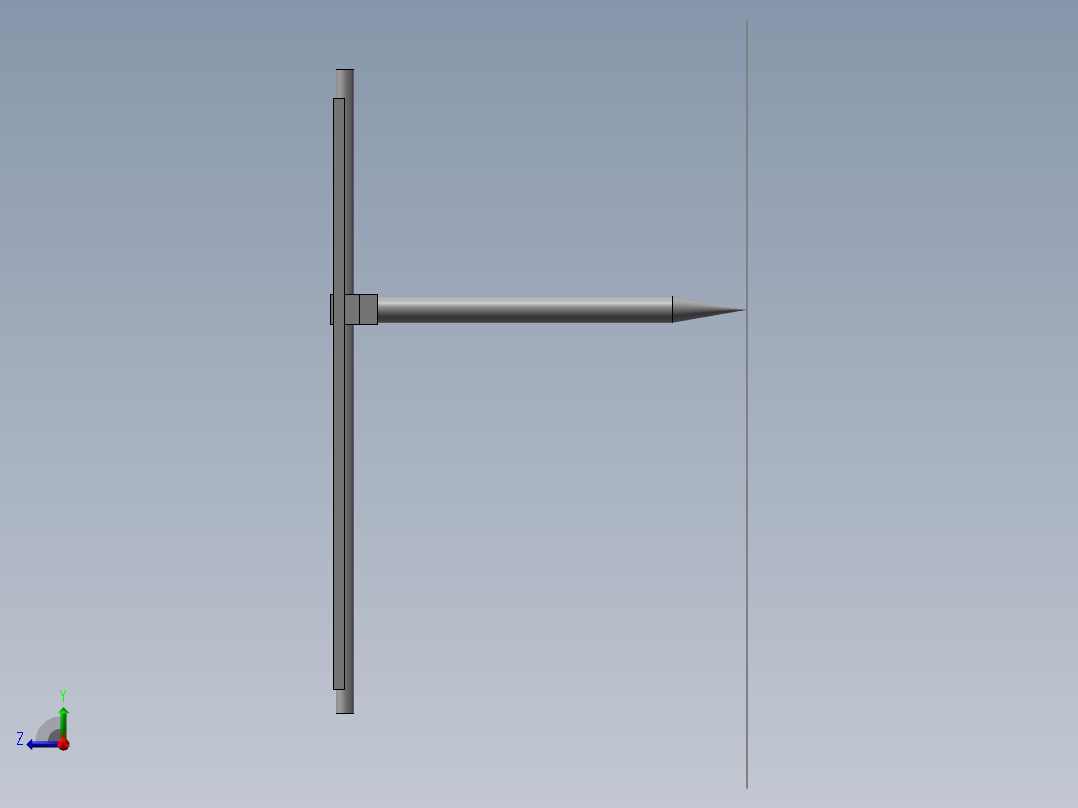 solidworks雕刻机演示轨迹右视图