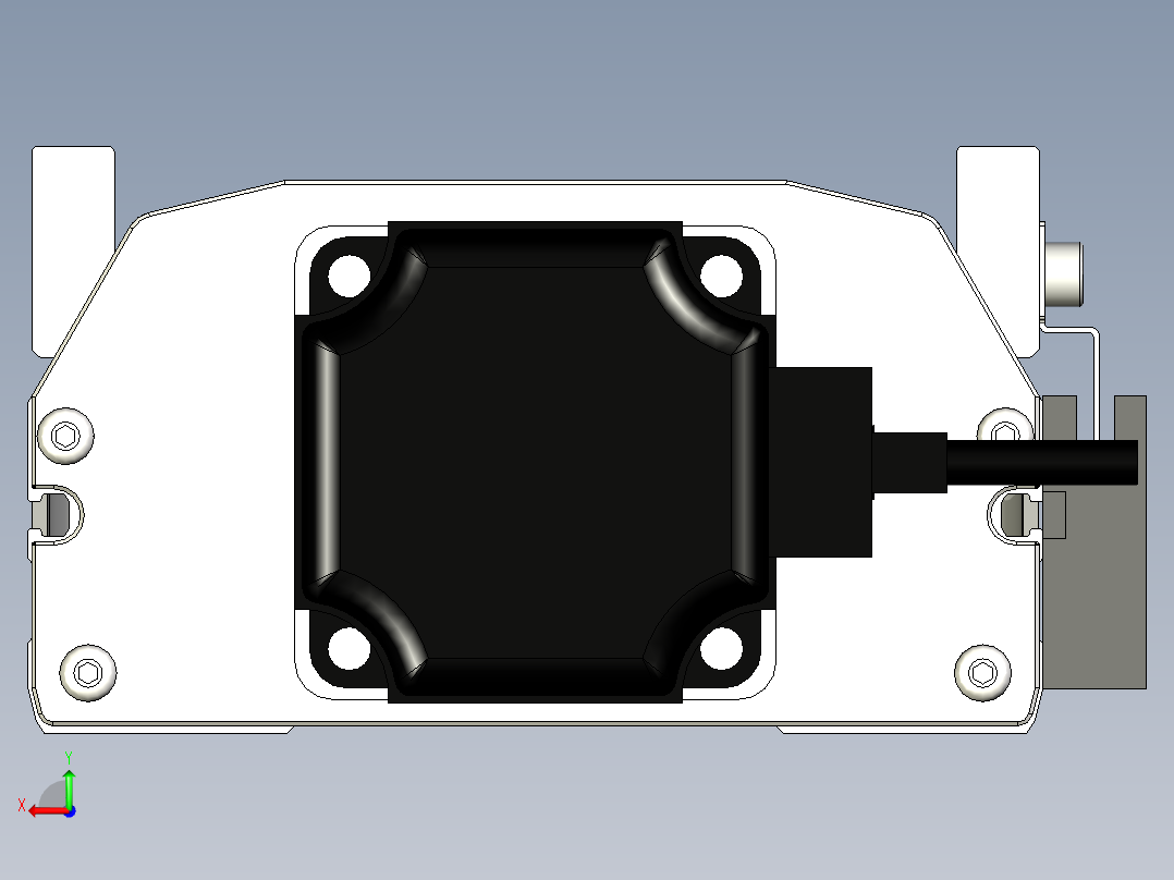 Toyo东佑达直线模组-ETH14-950-BC-400W+煞車后视图