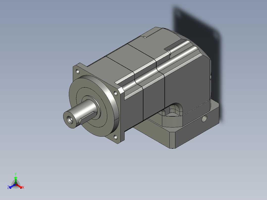 斜齿ZPGH115-L2 19-95-130-M8-6B LR65.STEP正等轴测图