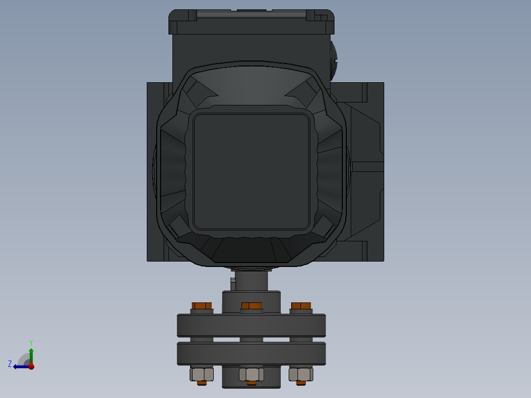 皮带输送机 (49)右视图