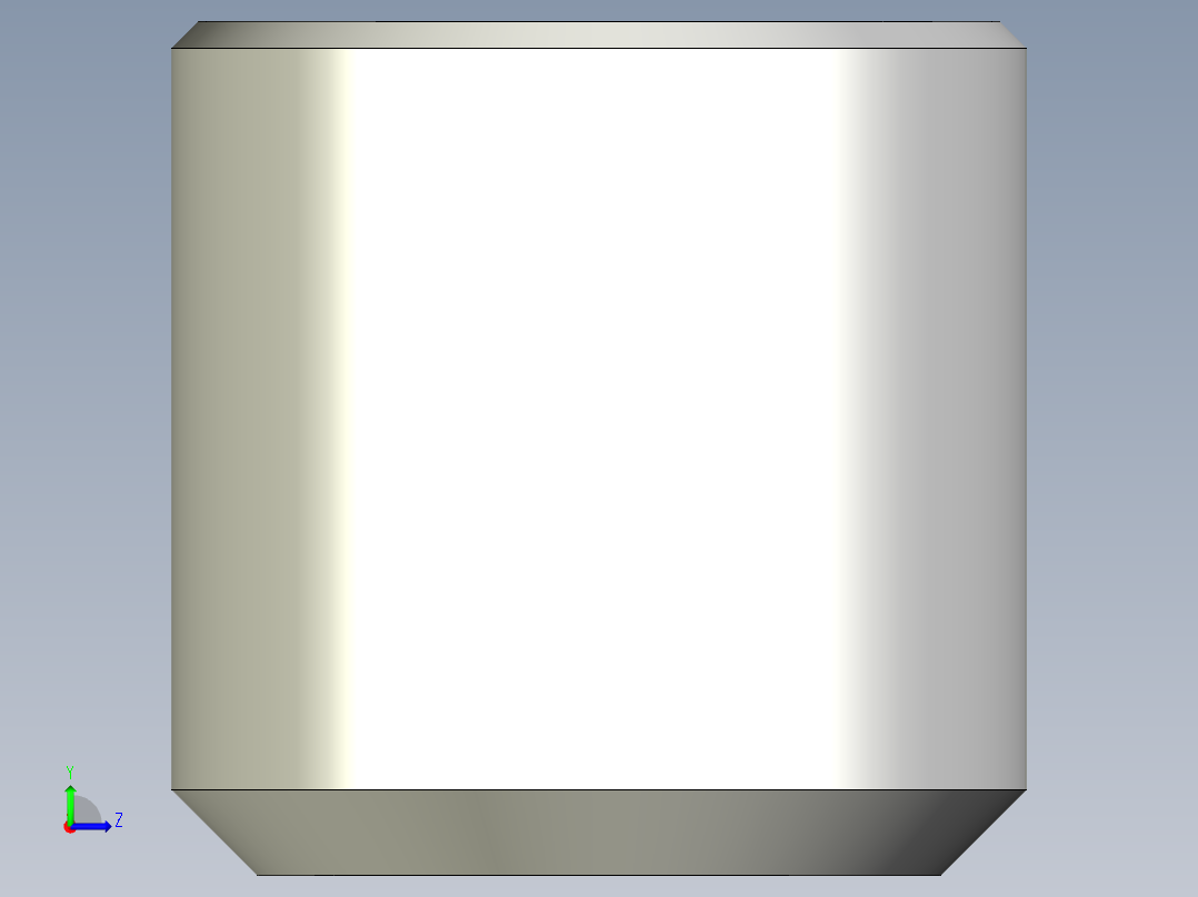 無頭內六角螺絲,不銹鋼無頭內六角螺絲PSW,PSSW-3D多系列多零件图纸模型左视图