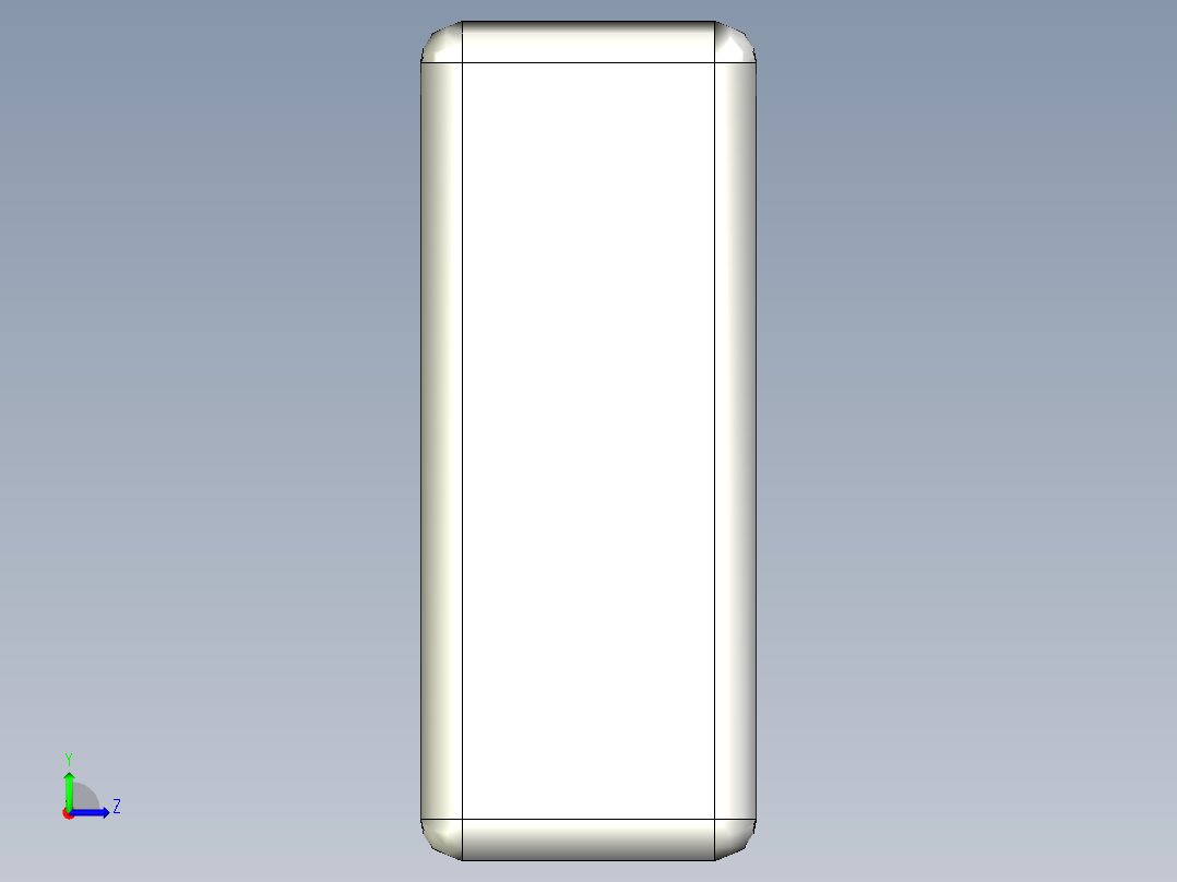 元器件3D封装C0402_02019左视图