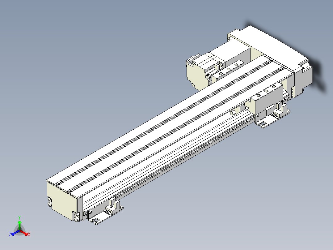 钢基模组-TPA-KNR-6005C-400A1-ML-H1S2正等轴测图