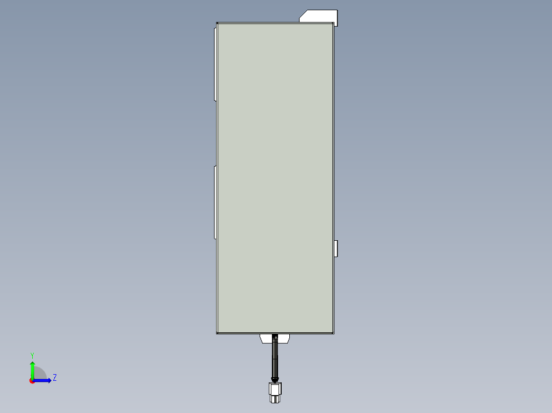 VF丝杆传动-一般环境VF27-Lxx-C-S800-BL-ZP75-C3左视图
