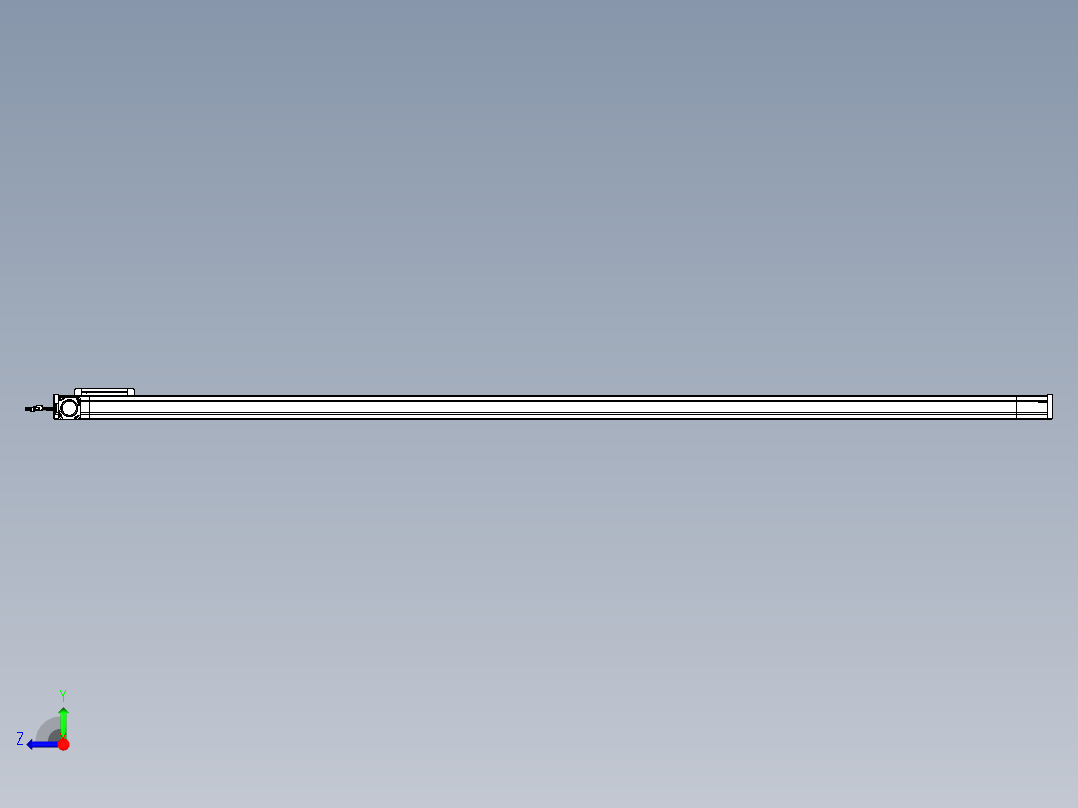 威洛博LB.GB同步带传动--欧规系列LB6A-L130-S2450-BL右视图