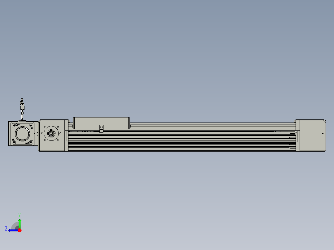威洛博直线电机模组EB16-L208-S600-BR-ZP75-MS3-5K右视图