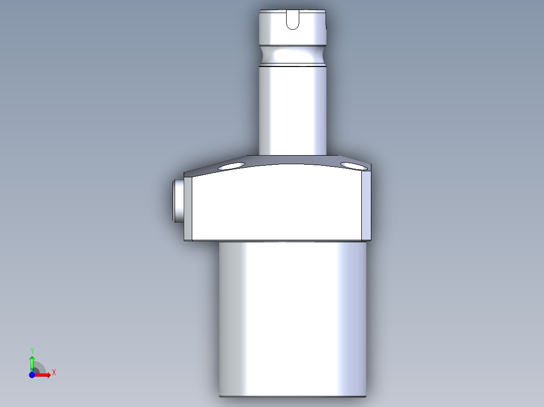 KOSMEKLHA0480-CL-F多系列多零件图纸模型前视图