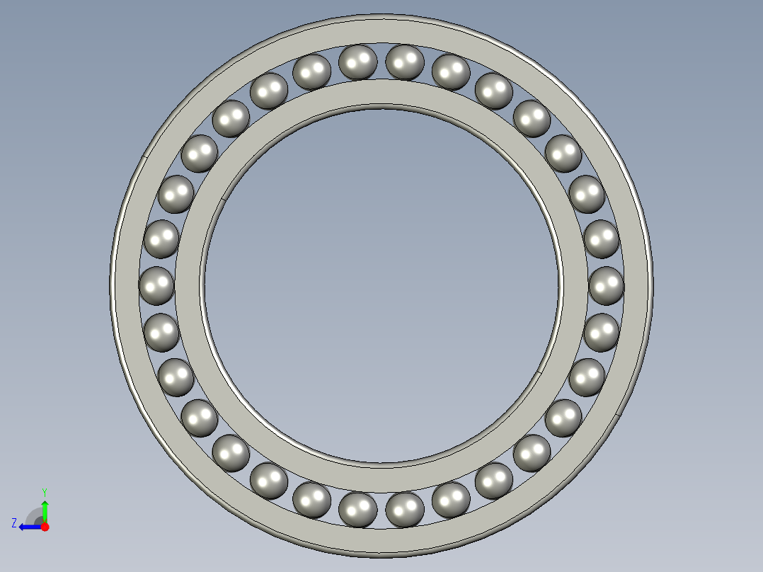 深沟球轴承6052右视图