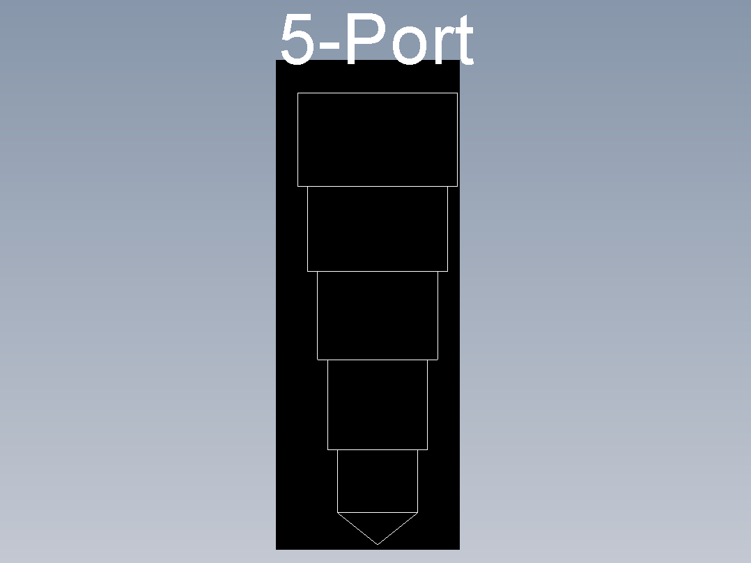 插装阀-5 port plain