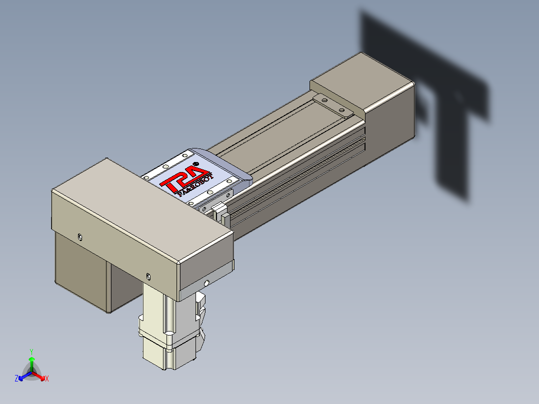 同步带全封闭直线模组TPA-HCB-65S-90-L100-MR-C-P10-N3