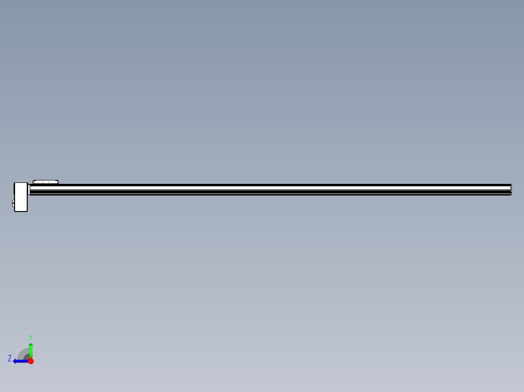 同步带全封闭直线模组TPA-HCB-105D-90-L2250-RP-C-P20-N3右视图