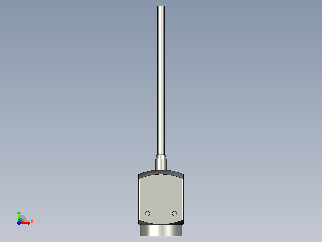基恩士CV-C11camera_kc图纸模型前视图