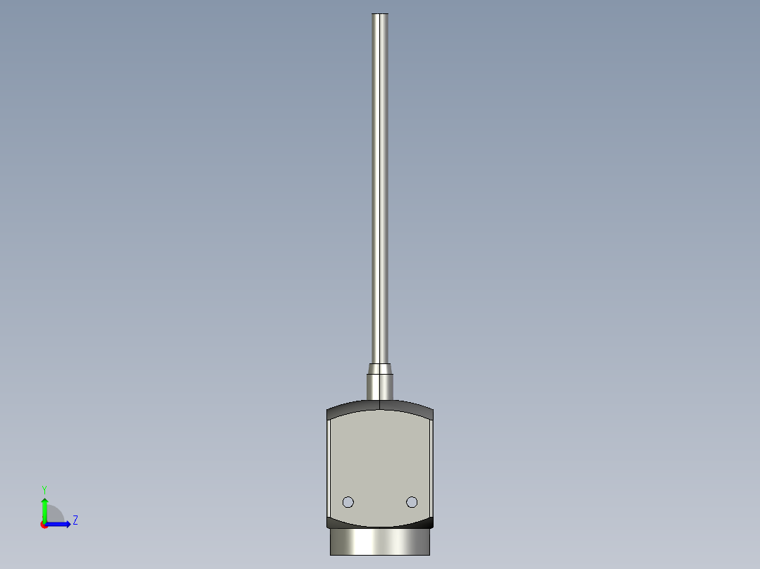 基恩士CV-C11camera_kc图纸模型左视图