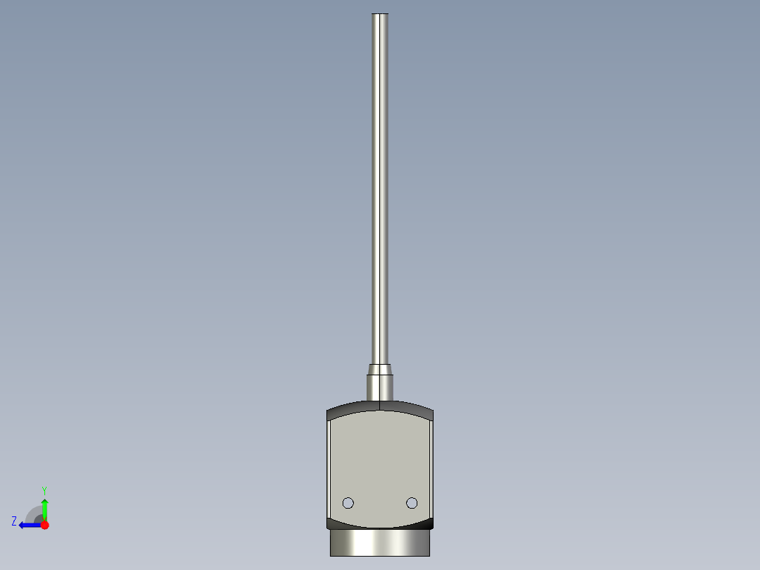 基恩士CV-C11camera_kc图纸模型右视图