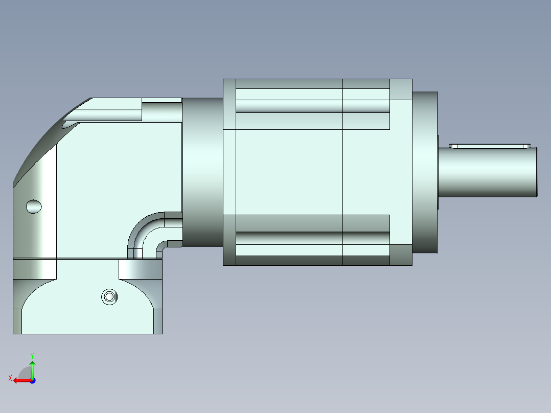 直齿ZPLX142-L3 22-110-145-M8.stp后视图