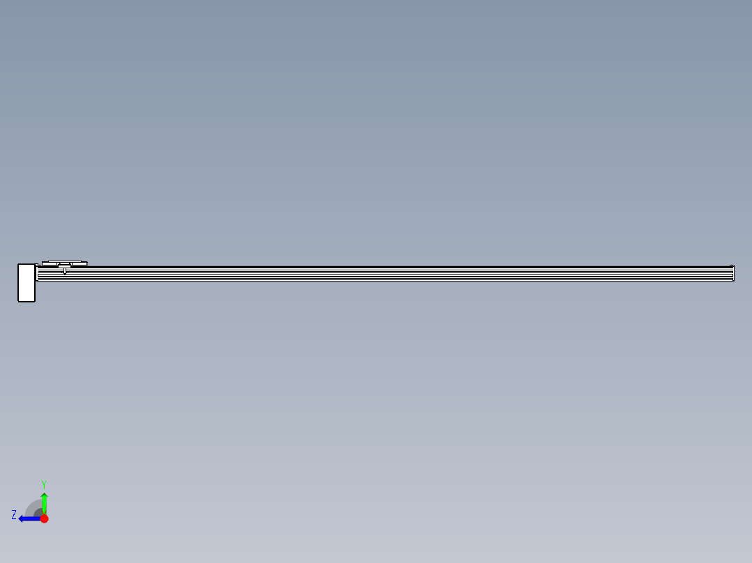 同步带全封闭直线模组TPA-HCB-14D-120-L2500-RP-C-P40-N3右视图