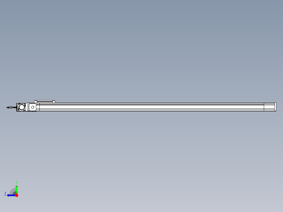 威洛博LB.GB同步带传动--欧规系列LB6A-L65-S1700-BR右视图
