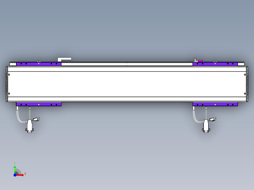 威洛博VL系列3d模型模组2VL14S2Y-S500前视图