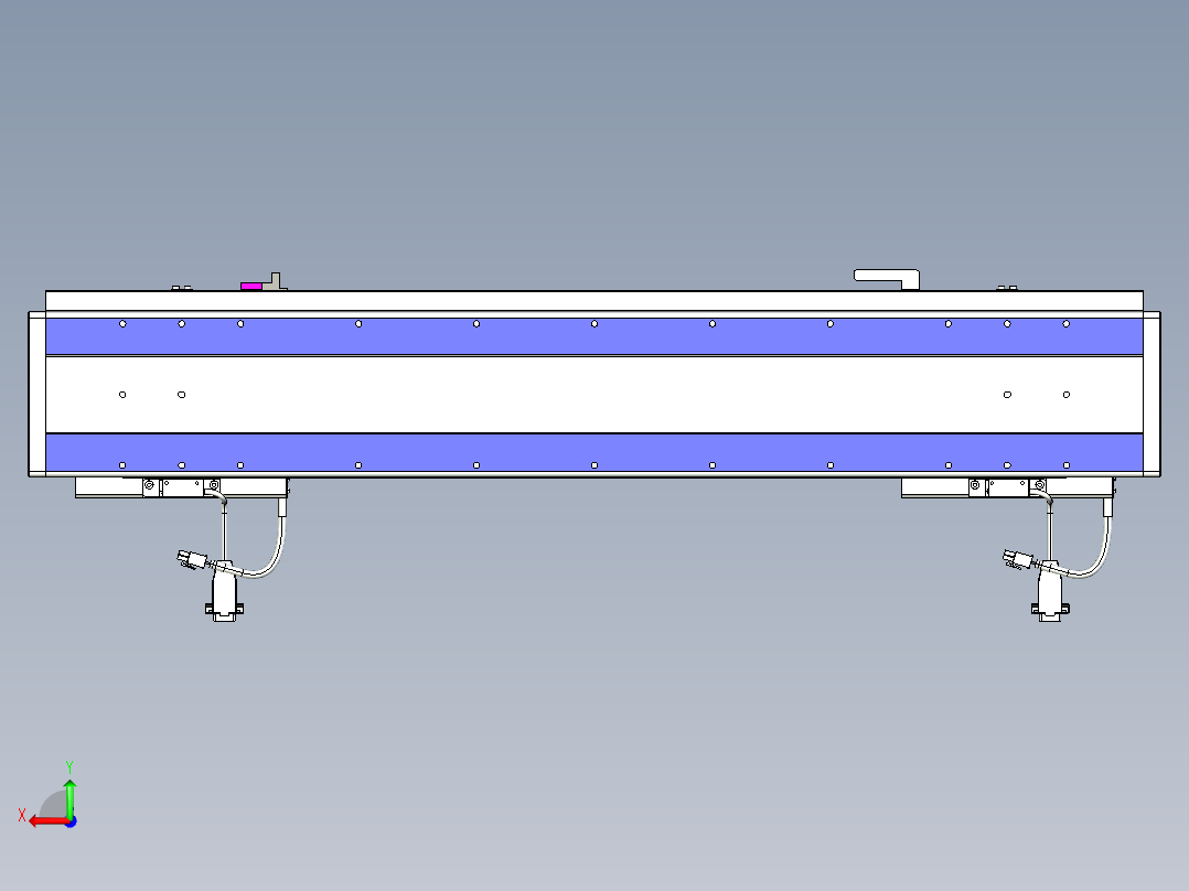 威洛博VL系列3d模型模组2VL14S2Y-S500后视图