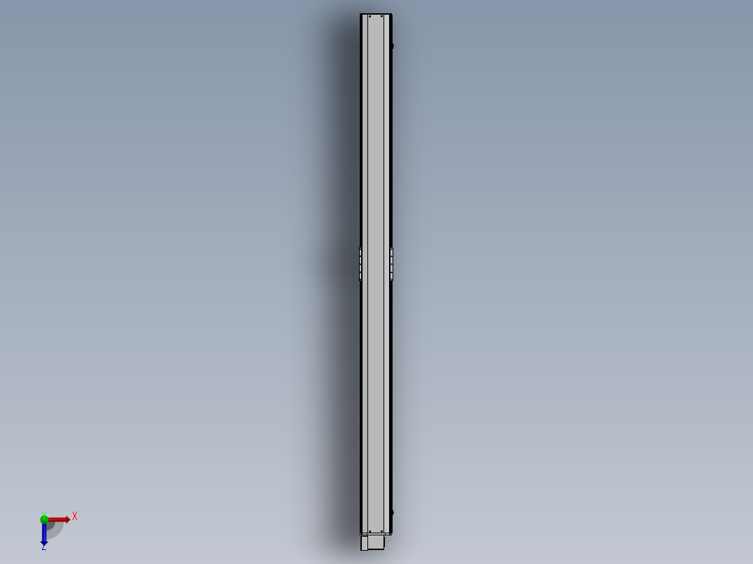 精密模组MT220-L150-3200-LD-M75-C4俯视图