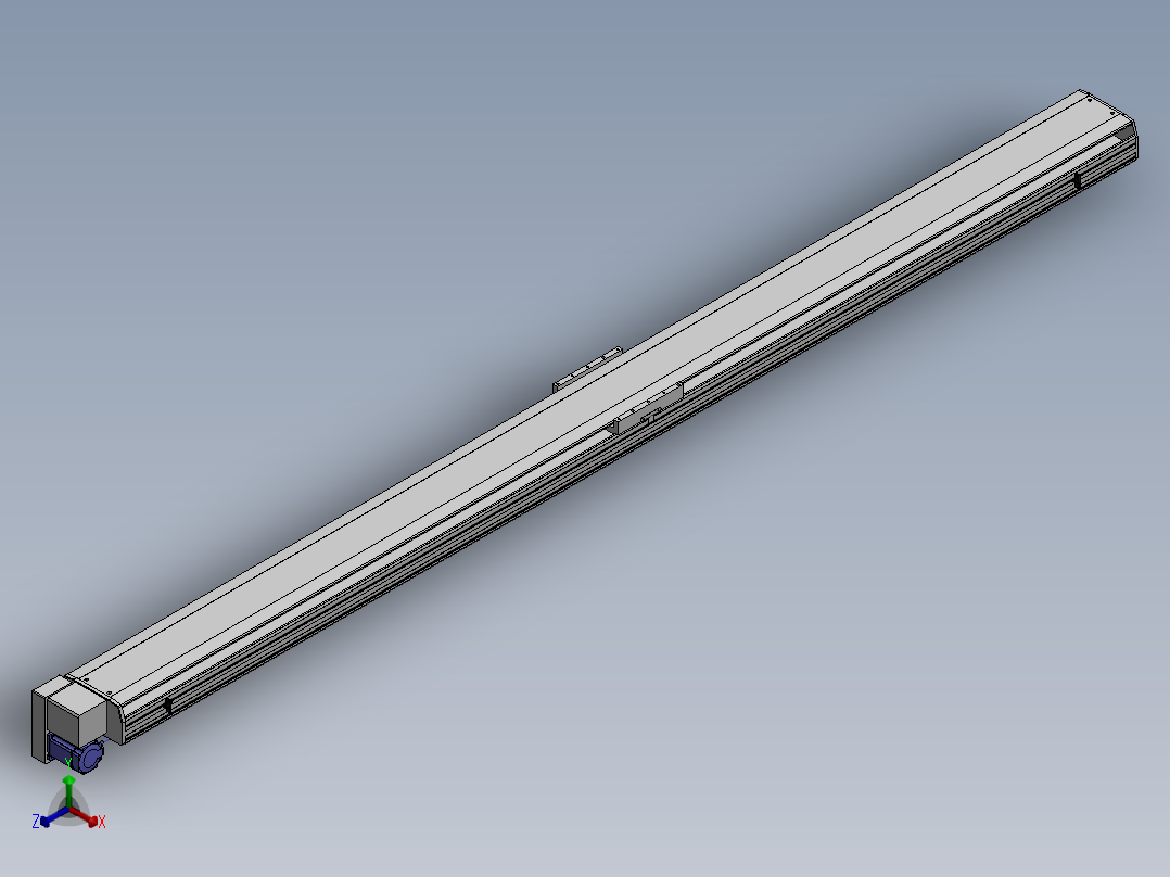 精密模组MT220-L150-3200-LD-M75-C4正等轴测图