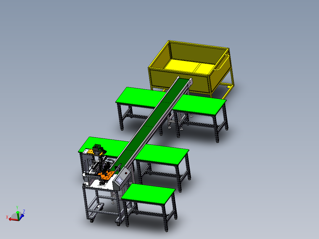 注塑车间塑胶件自动攻牙生产线