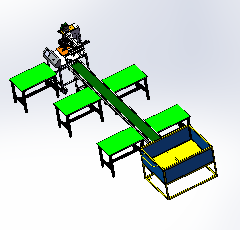 注塑车间塑胶件自动攻牙生产线