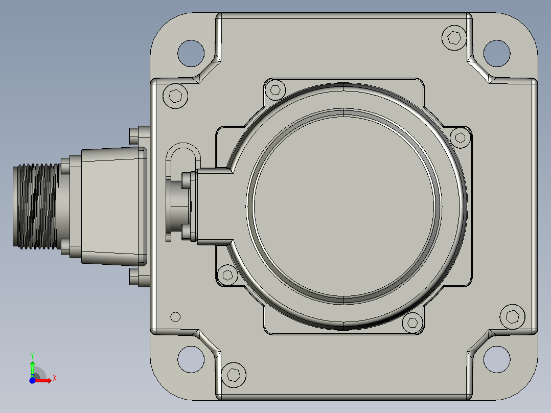 电机MS6G-130CM25B2-21P0前视图