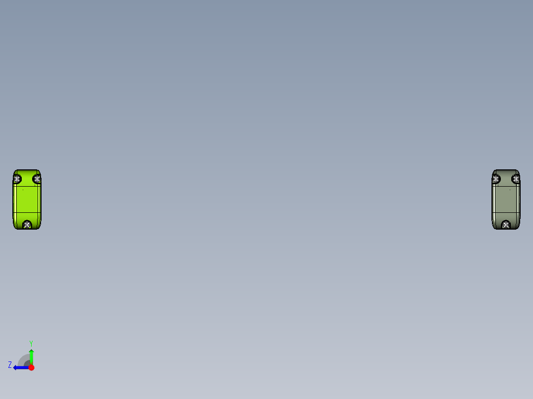 安全_区域传感器H2TLP2820_3D右视图