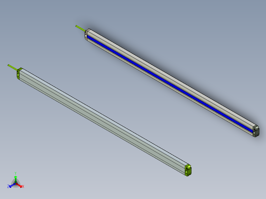 安全_区域传感器H2TLP2820_3D正等轴测图