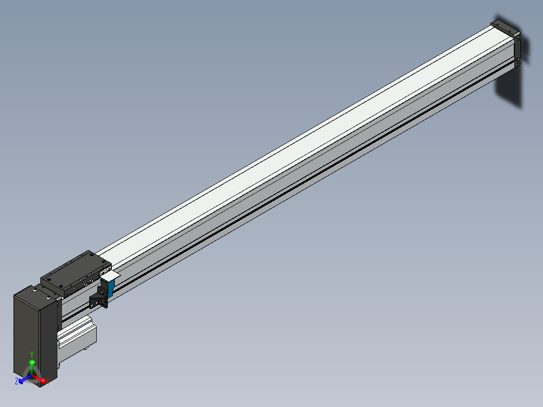 模组FSL60 E1000 10C7-BD-B60正等轴测图