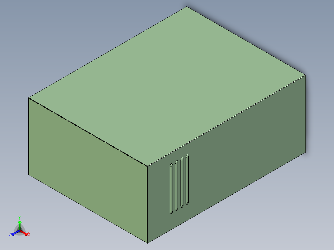 电器柜 电控柜 (69) 机械设计素材正等轴测图