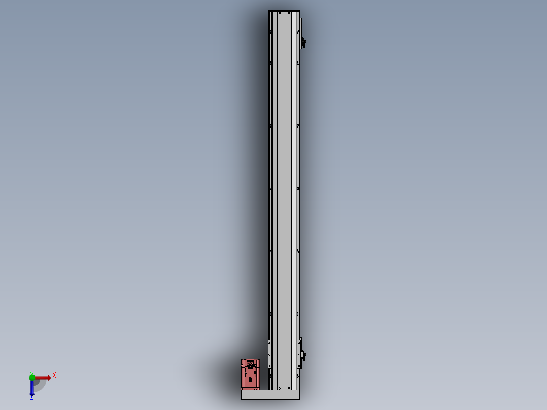 精密模组MY120-T10-1000L-BR-P20B-C4-C俯视图