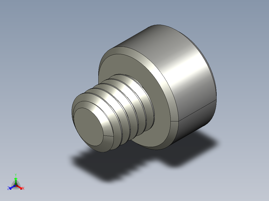 M4 x 0.7mm Thread 4mm LONG SOCKET HEAD CAP SCREW.STEP