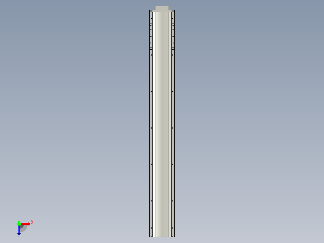 CCTL模组螺杆-TL135-S950-BM俯视图