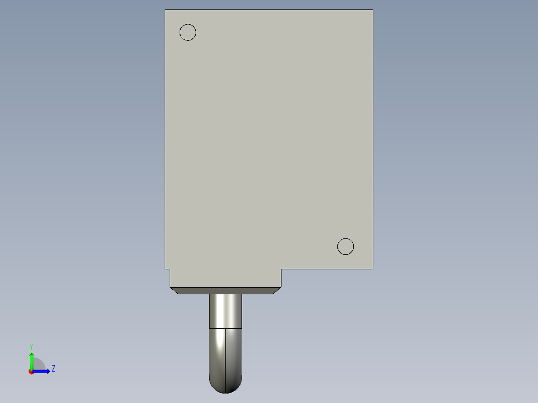 基恩士SR-600(HA)_610_kc图纸模型左视图