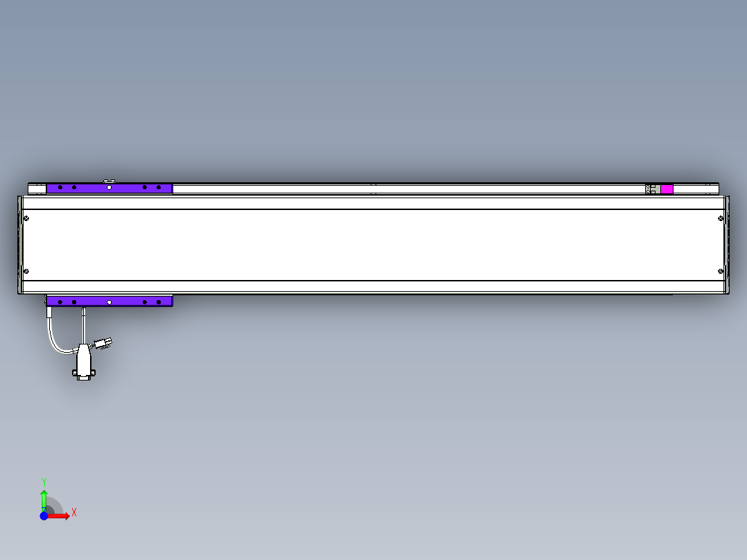 威洛博VL系列3d模型模组VL14S2Y-S750前视图