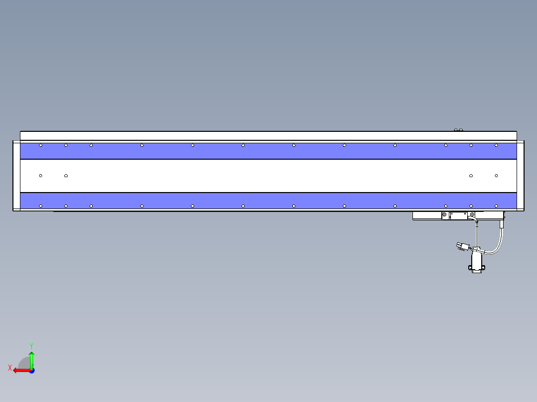 威洛博VL系列3d模型模组VL14S2Y-S750后视图