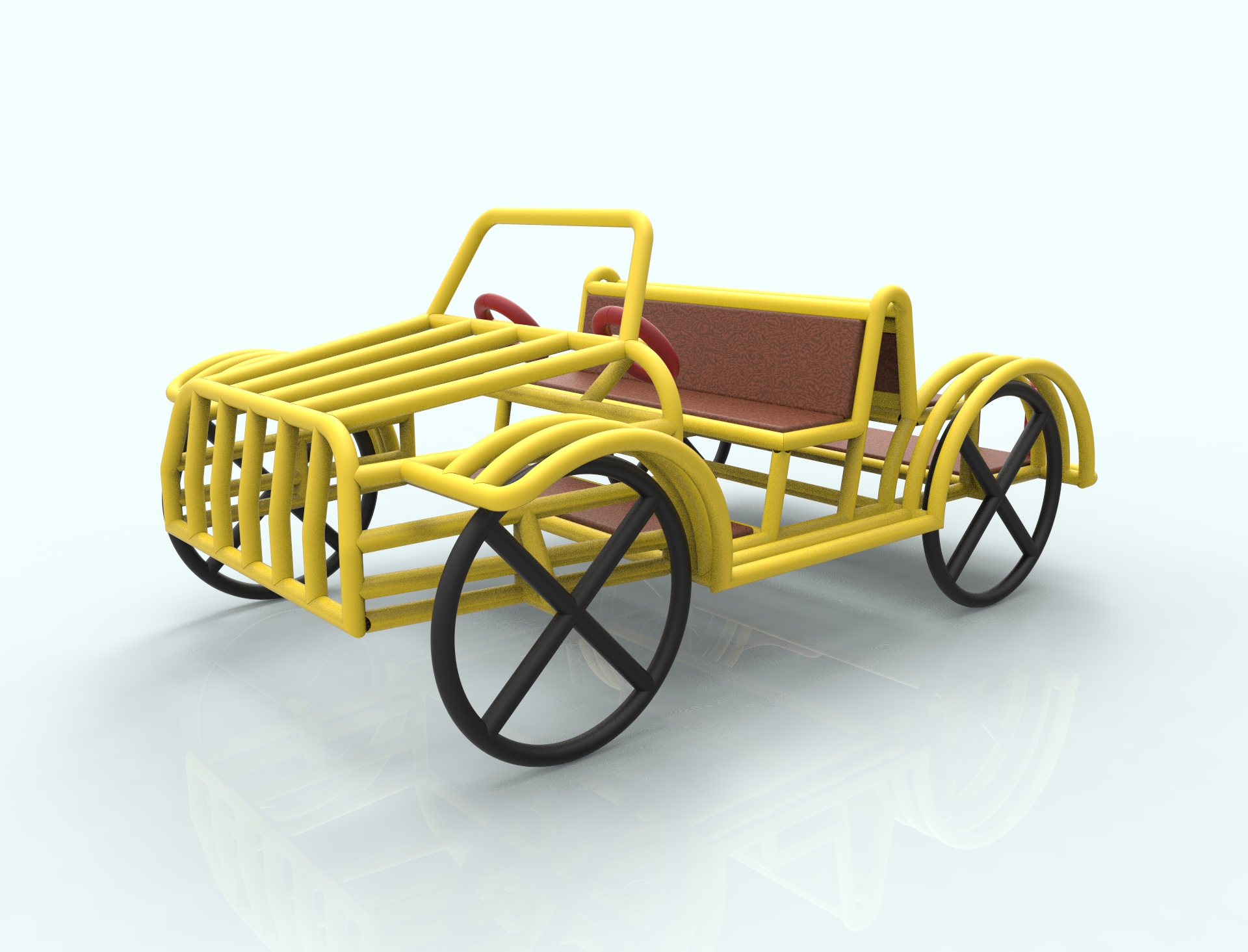 儿童攀爬架7座车