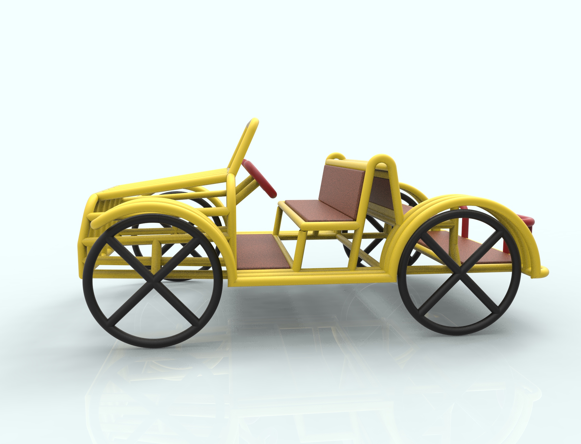 儿童攀爬架7座车