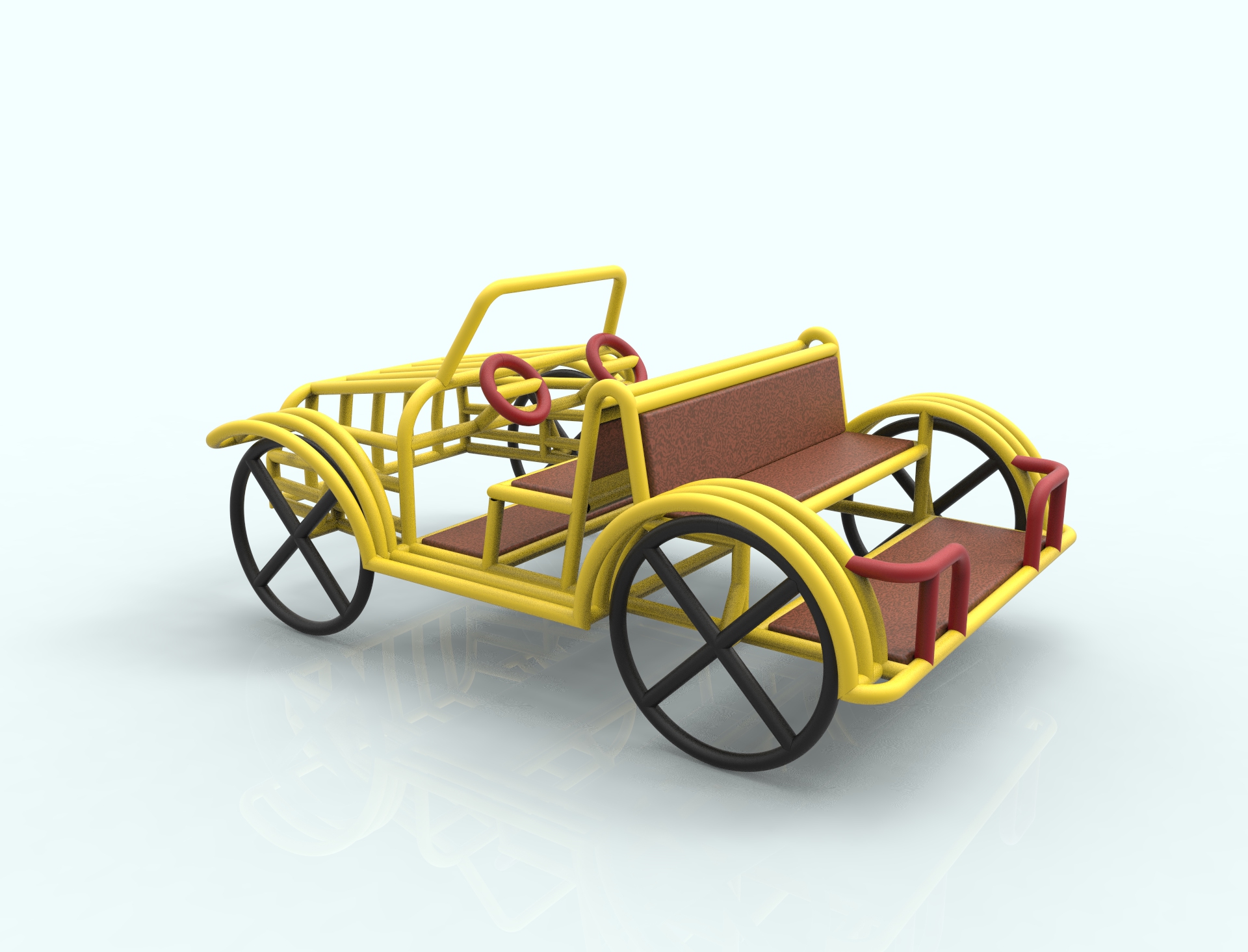 儿童攀爬架7座车