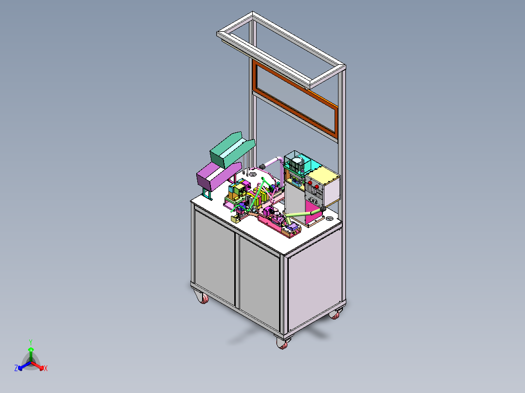油管接头组装（sw18可编辑+cad+bom）正等轴测图