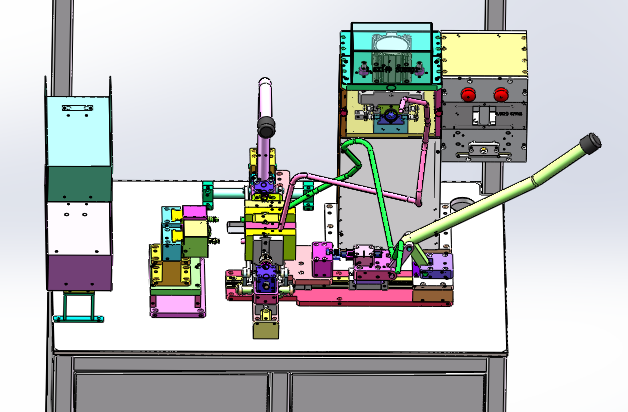 油管接头组装（sw18可编辑+cad+bom）