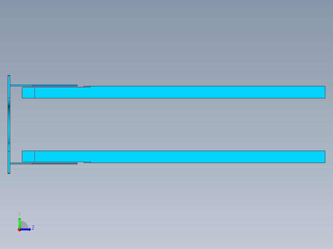 电动架测机cero5左视图