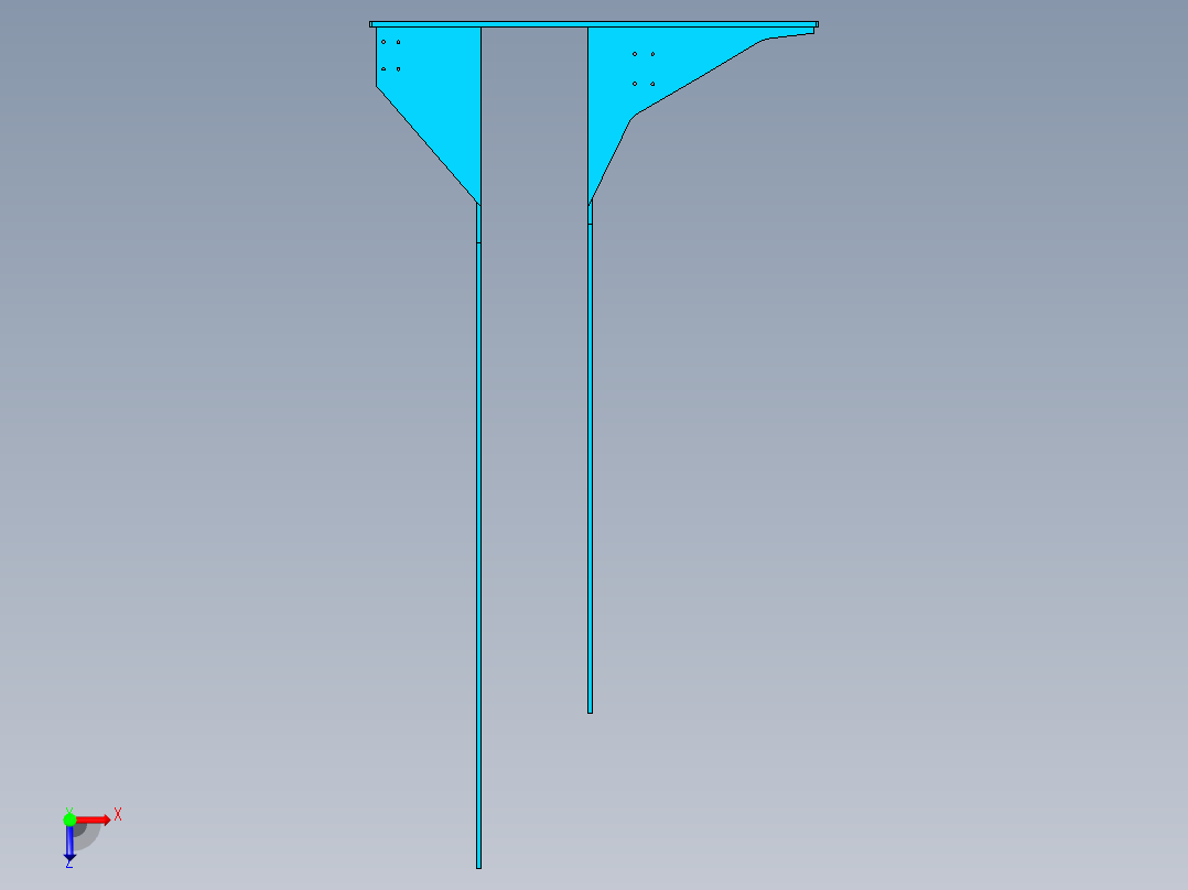 电动架测机cero5俯视图