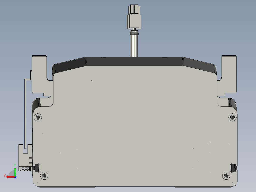 东锦丝杆传动-直线滑台模组DH210-C-L10-S1900-BC-P750W-C3后视图